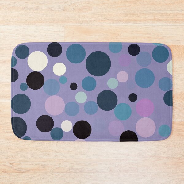 Item preview, Purple Blue and Black Dots designed and sold by Gingezel.