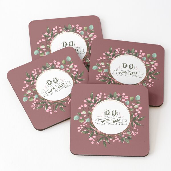 Item preview, Do Your Best - Inspiring Nature Quote designed and sold by ArtOfStars.