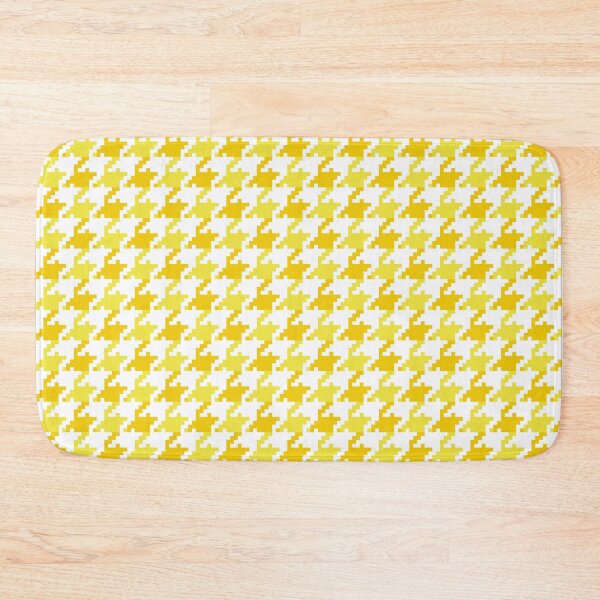 Item preview, Houndstooth Pattern Yellow  designed and sold by Hic21.
