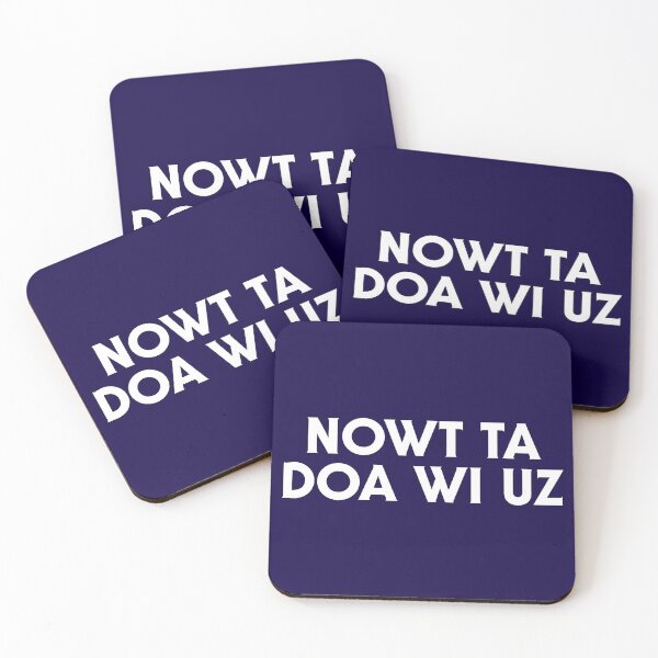 Item preview, Nowt ta doa wi uz designed and sold by DesignByMH.