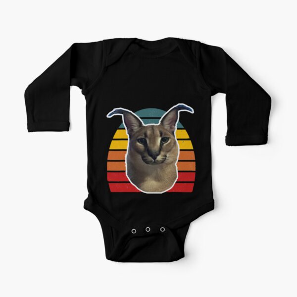 Hip Hop Tendência Grande Floppa Meme Caracal Gato Imprimir