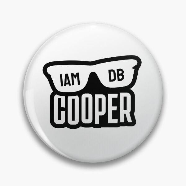 Item preview, I Am DB Cooper sticker designed and sold by bolkibox.