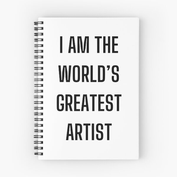 Item preview, [Sticker] I AM THE WORLD’S GREATEST ARTIST designed and sold by Steve Light.