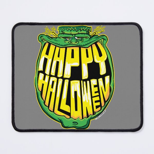 Item preview, Happy Halloween Grin Frankenstein by eShirtLabs designed and sold by eShirtLabs.