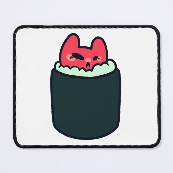Item preview, Salmon Maki Sushi Cat designed and sold by TheDangerGoose.