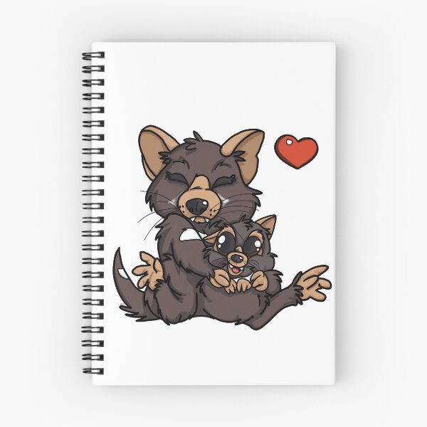 Item preview, Tasmanian Devil mom and baby designed and sold by LilRavenDesign.