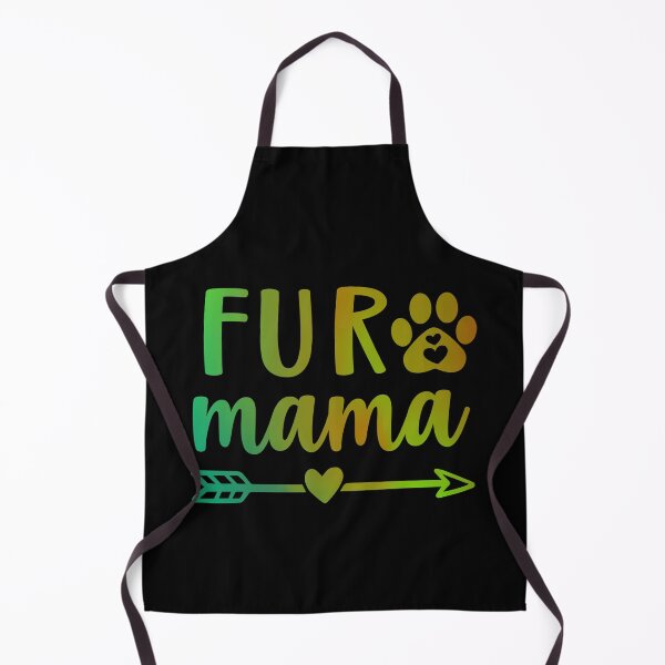 Item preview, Fur Mama. Cute german shepherd quote with gradient color designed and sold by pureblacks.