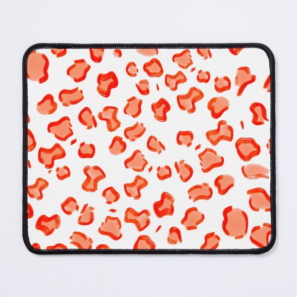Item preview, Orange Leopard Print Photographic Print designed and sold by theprintedclub.