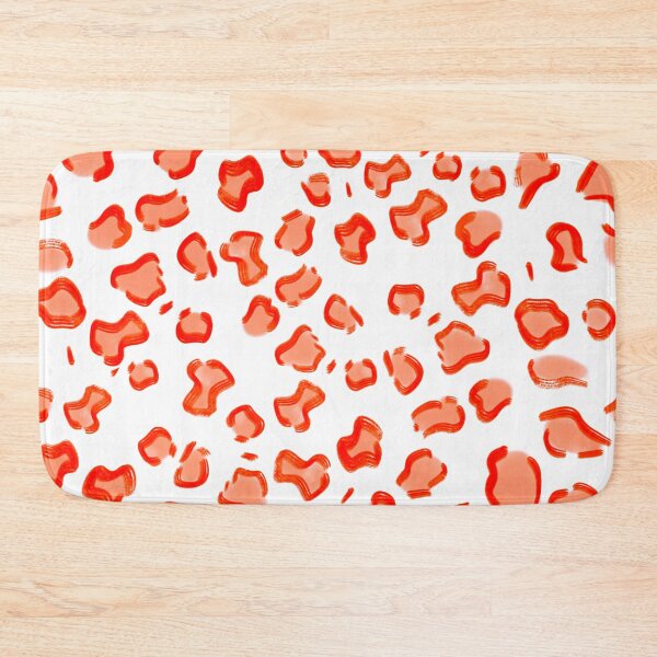 Item preview, Orange Leopard Print Photographic Print designed and sold by theprintedclub.