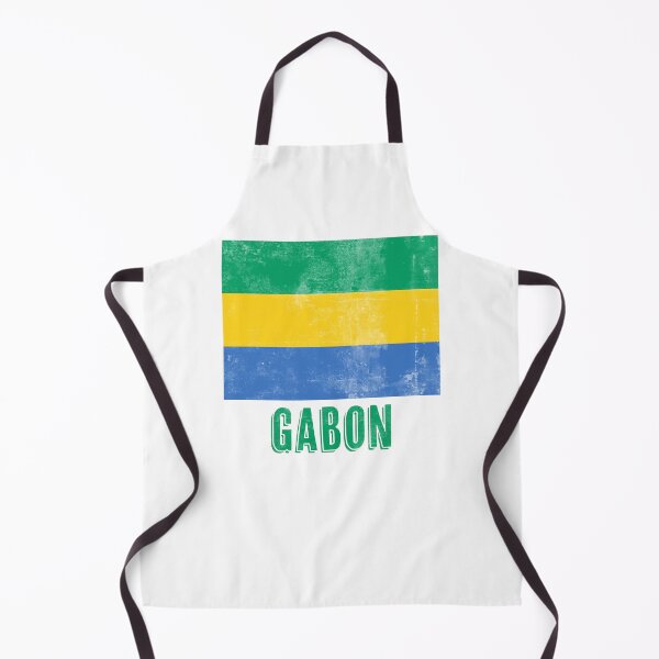Item preview, Flag of Gabon "Grunge" look. designed and sold by KTSubz Faith & Fun Designs.