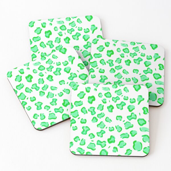 Item preview, Green Leopard Print Photographic Print designed and sold by theprintedclub.