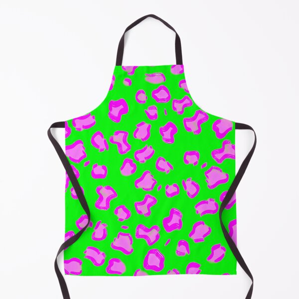 Item preview, Pink and Green Leopard Print Photographic Print designed and sold by theprintedclub.