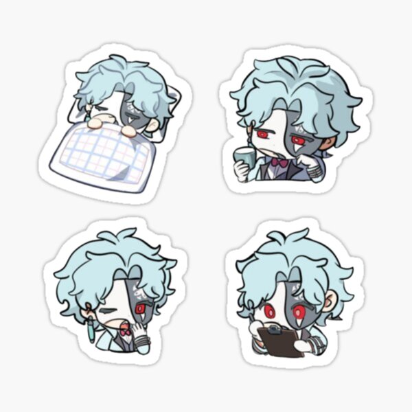 Item preview, Genshin Impact Dottore Chibi designed and sold by stvvpy.