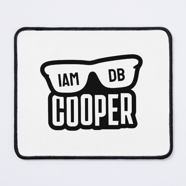 Item preview, I Am DB Cooper sticker designed and sold by bolkibox.