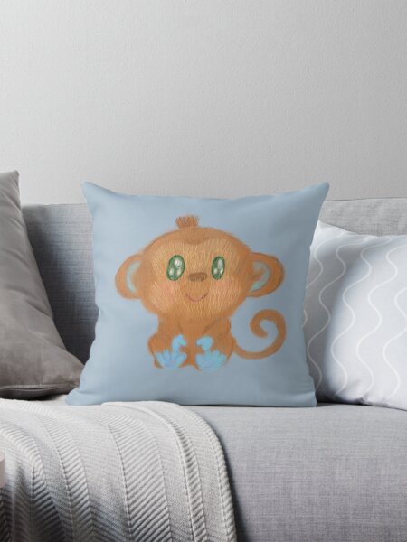 Vista previa del artículo con la obra «mono bebe tierno peluche nene», diseñado y vendido por Gloria Rivas.