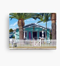 Mermaid House Canvas Print