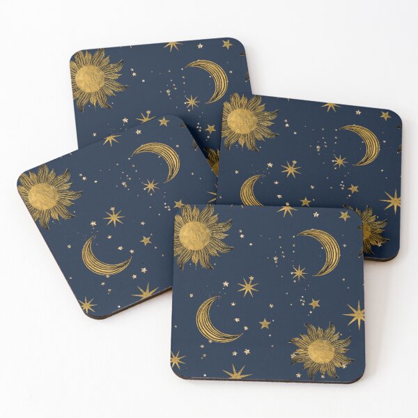 Item preview, Golden Celestial Print designed and sold by BronwynBecks.