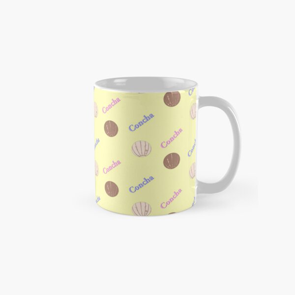 Concha Ceramic Mugs Coffee Cups Milk Tea Mug Latina Mexican Concha