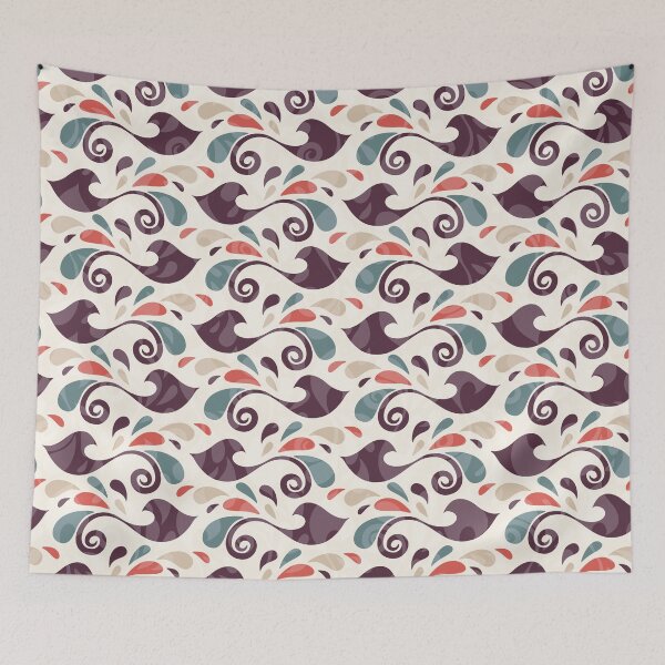 Item preview, Colorful birds pattern designed and sold by sashica.