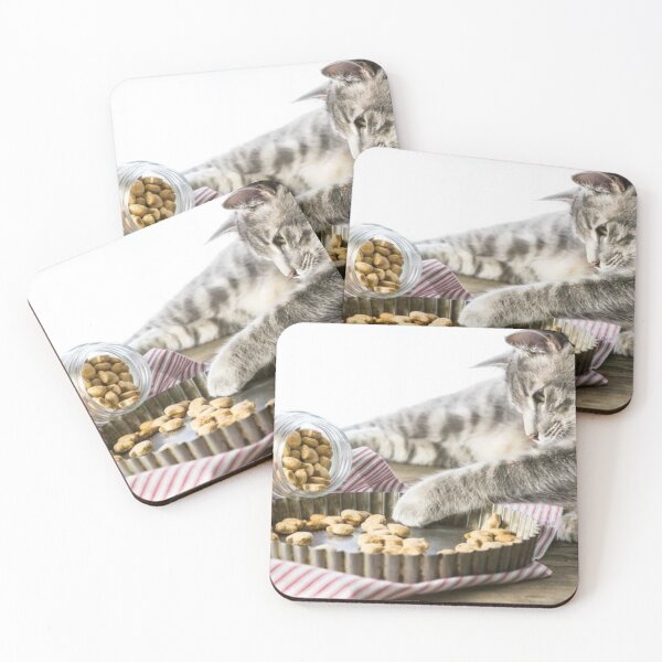 Item preview, Kitty making biscuits  designed and sold by The Trend Shopl.