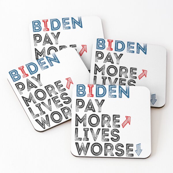 Item preview, Biden divertido paga más vive peor designed and sold by zenzeroart ⭐⭐⭐⭐⭐.