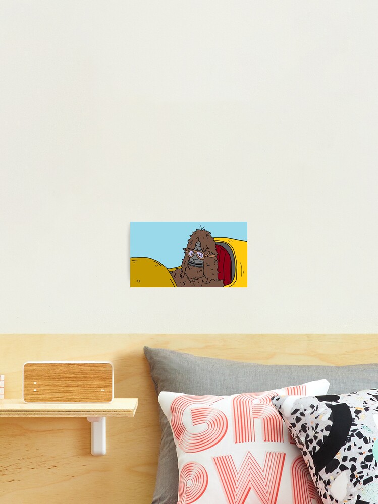 Sassy the sasquatch  Sticker for Sale by SturgesC