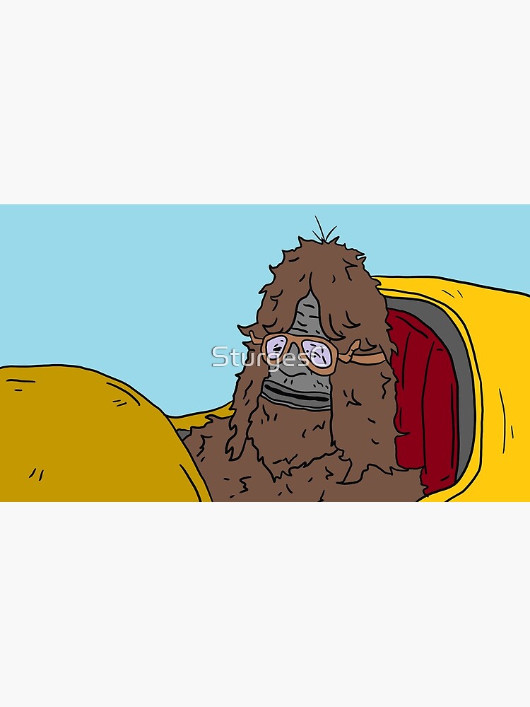 Sassy the sasquatch  Poster for Sale by SturgesC