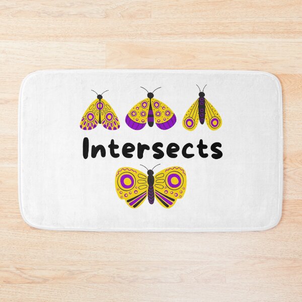 Item preview, Funny Intersex Insects Butterflies Intersects designed and sold by prideXrainbow.