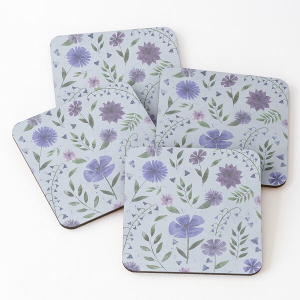 Item preview, Periwinkle Floral designed and sold by BronwynBecks.