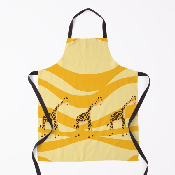Item preview, Giraffes Marching By (Yellow) designed and sold by LittlePetCorner.