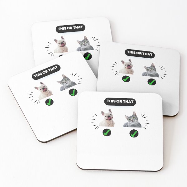 Item preview, Cat or dog question, This or That designed and sold by fameflyer.