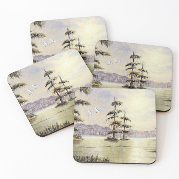 Item preview, Egrets Over Wakulla River Florida designed and sold by William Holkham.
