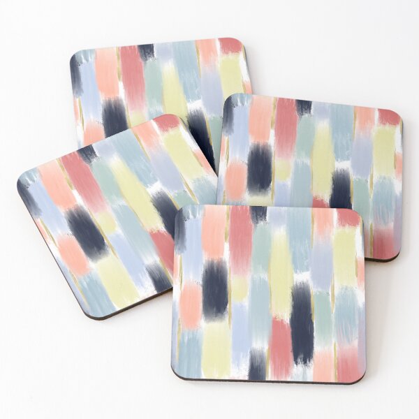 Item preview, Brushstroke Multicolored Stripes designed and sold by BronwynBecks.