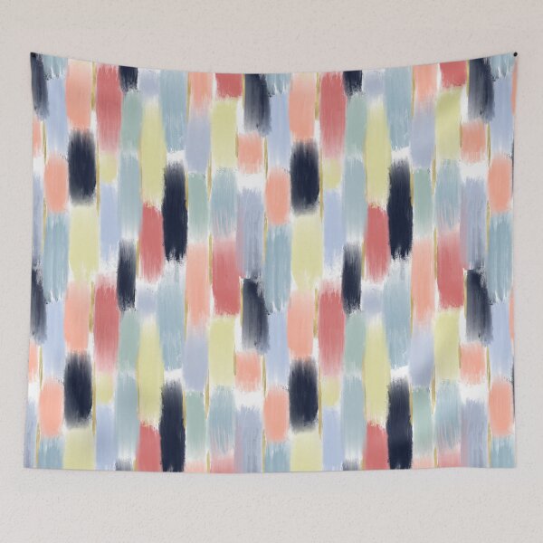 Item preview, Brushstroke Multicolored Stripes designed and sold by BronwynBecks.