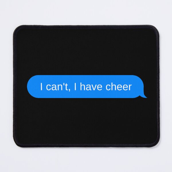 Item preview, I can't, I have cheer designed and sold by DrunkPolarBear.