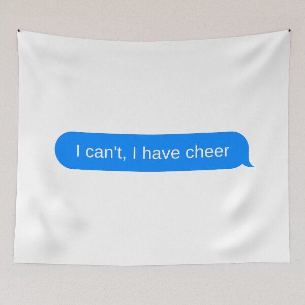 Item preview, I can't, I have cheer designed and sold by DrunkPolarBear.