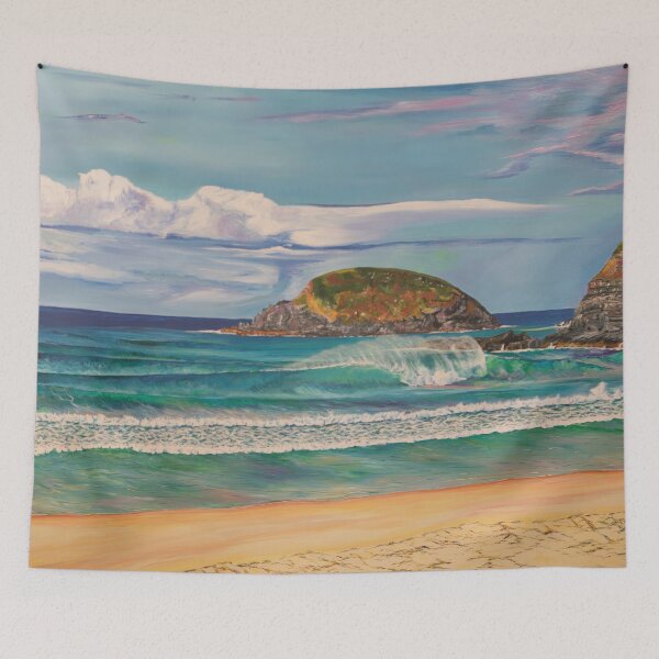 Item preview, Green Island Glory - bright designed and sold by SWRDreaming-Art.