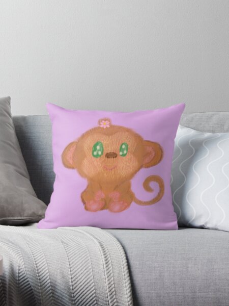 Vista previa del artículo con la obra «mono bebe nena peluche», diseñado y vendido por Gloria Rivas.