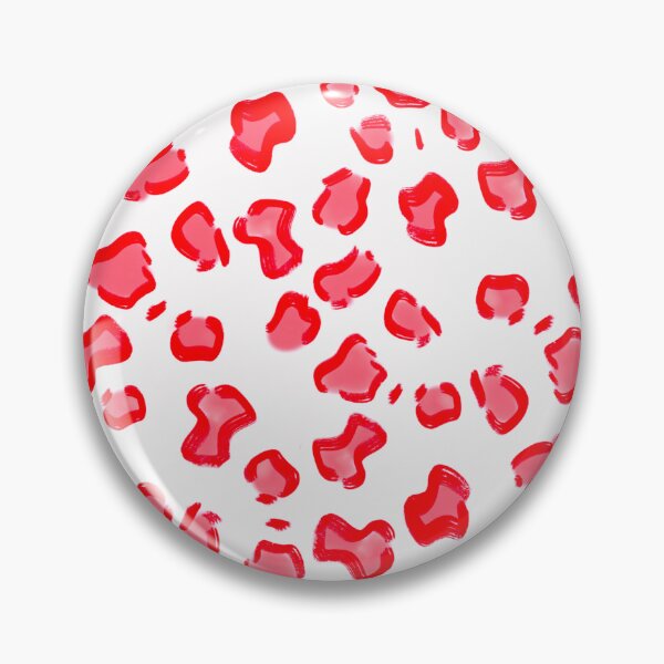 Item preview, Red Leopard Print Photographic Print designed and sold by theprintedclub.