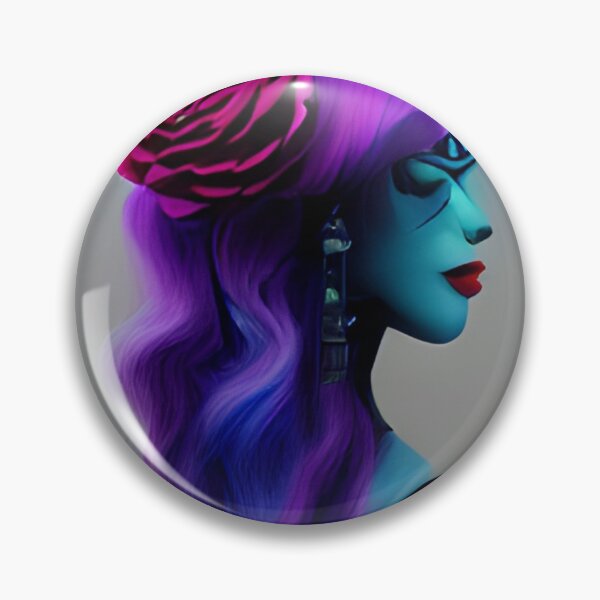 Item preview, Surreal AI Generated Alien Beauty designed and sold by HenbaneCreative.