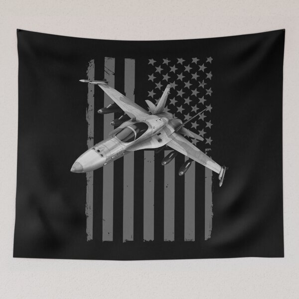 Item preview, US Jet Fighter Jet Plane Pilot American Flag Graphic designed and sold by silverconscienc.