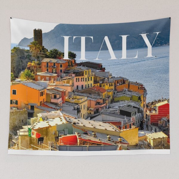 Item preview, Italy Coastline Vernazza designed and sold by w-world-life-co.