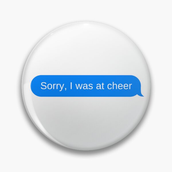 Item preview, Sorry, I was at cheer designed and sold by DrunkPolarBear.