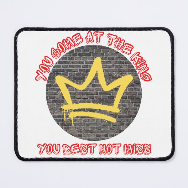 Item preview, You come at the king you best not miss designed and sold by Soofingscapes.