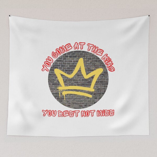 Item preview, You come at the king you best not miss designed and sold by Soofingscapes.