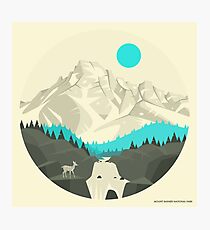 MT RAINIER Photographic Print