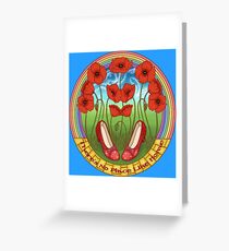 Wizard of Oz Greeting Card