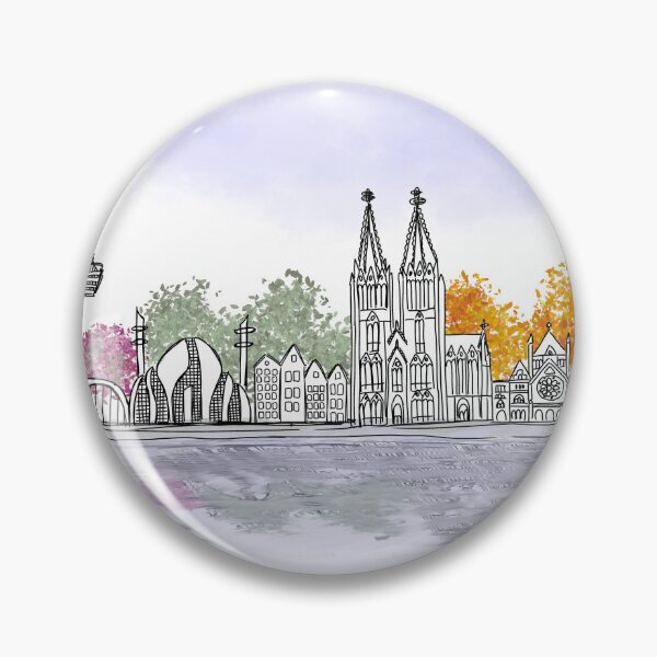Item preview, Cologne skyline seasons designed and sold by hanimkatur.
