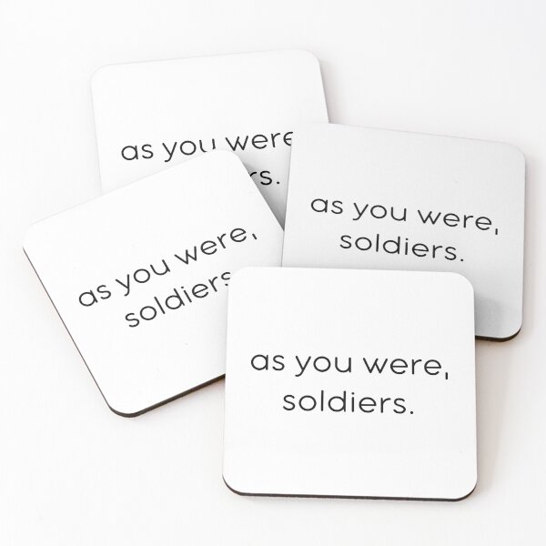 Item preview, As You Were, Soldiers designed and sold by kbynum.