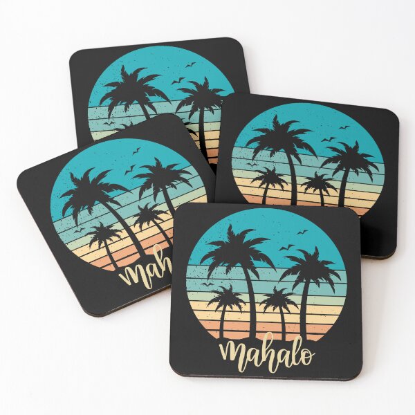 Item preview, Mahalo Vintage Sunset designed and sold by JDFunTees.